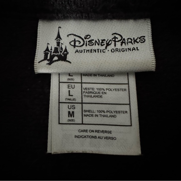 Disney Parks Pullover Fleece 1/4 Zip Pockets Walt Disney World 1971 Men’s Medium - Picture 6 of 6